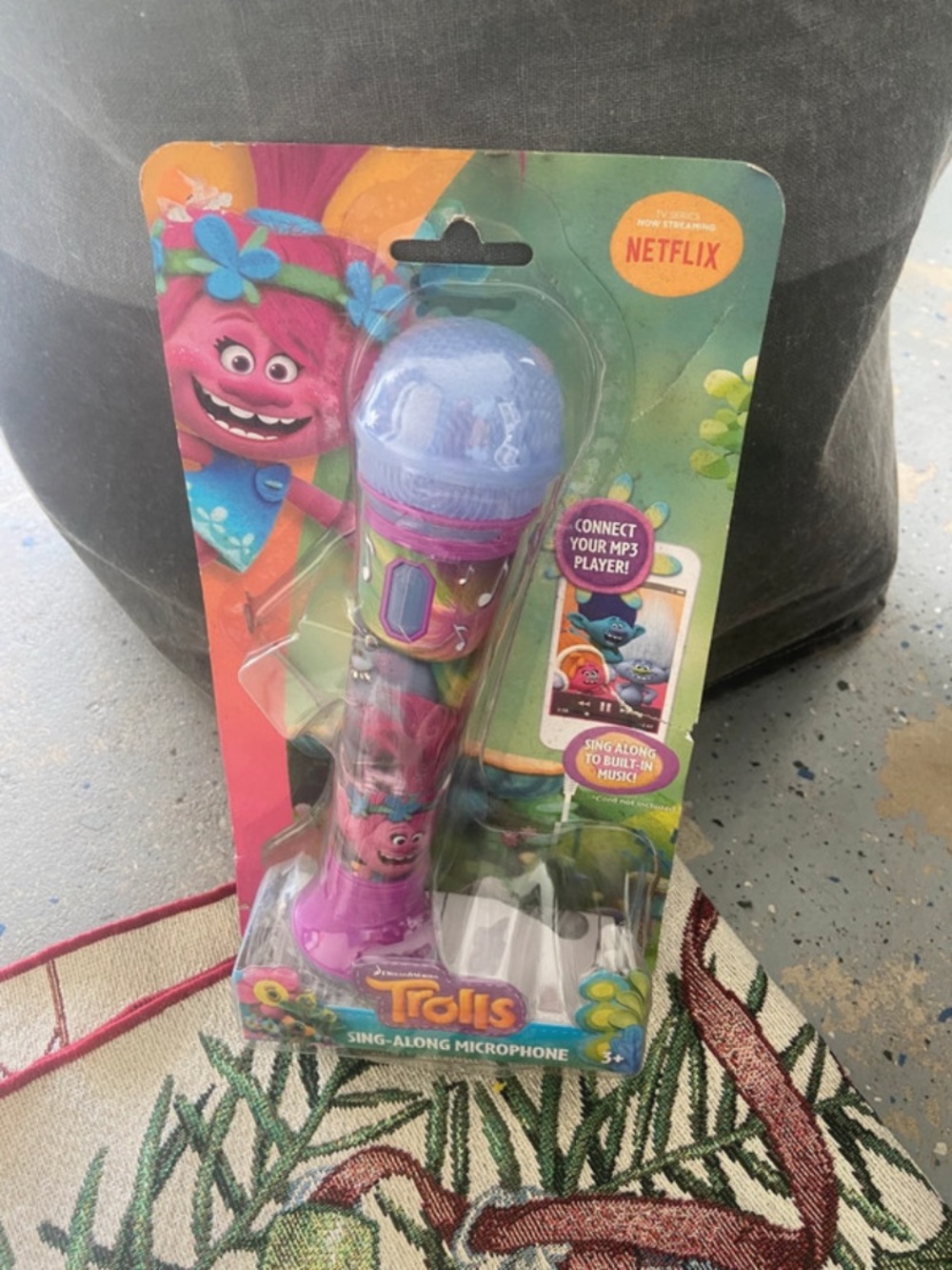 Trolls Sing-Along Microphone - Purple & Light Blue